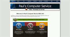 Desktop Screenshot of paulscomputerservice.net